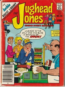 Archie Digest Library - Jughead Jones #29 - Archie Publications 1984 - Picture 1 of 1