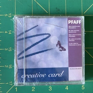 PFAFF CREATIVE CARD Blank Embroidery Card Free Shipping - Picture 1 of 4