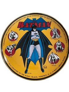 1997 Warner Bros Gallery Collectors Edition Plate Batman Orgins Plate #285/2500 - Picture 1 of 8