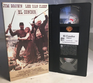 El Condor 1990 VHS Video Tape New Jim Brown Lee Van Cleef John Guillermin