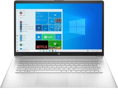 HP 17.3" HD+ Laptop AMD Athlon Silver 3050U 16GB RAM 2TB SSD Windows 11 - Image 1 of 4