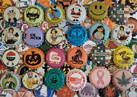 200 Assorted Beer Bottle Caps from North America 