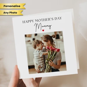 Personalised Photo Card Birthday For Mummy Mother Sister Besite Daughter Women - Picture 1 of 3
