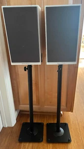 Pair of Bowers & Wilkins CM1 S2 Speakers w. Stands - Picture 1 of 15
