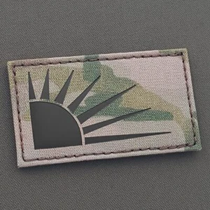 IR moderna Irlanda Sunburst An Gal Gréine toppa morale multicam irlandese - Foto 1 di 3