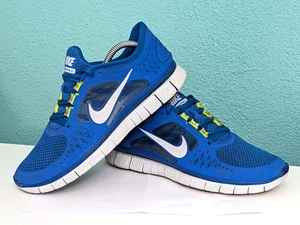 NIKE FREE 3 Sneaker GR. 42 Sportschuhe blau weiß 2 3 5.0 RUN - Bild 1 von 8