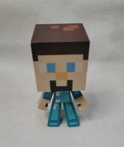 Mojang Notch Minecraft - STEVE 6" Vinyl Large Figure (Ball Jointed Head) (O5) - Picture 1 of 3