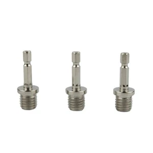 3pc 1/4 Hexagon Connecting Rod Adapter,Drill Chuck,M14 Polishing Disc Connection - Picture 1 of 12