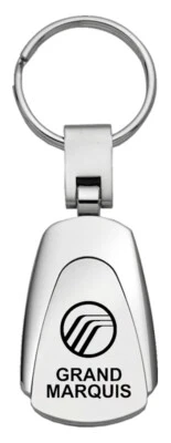 Mercury Grand Marquis Tear Drop Keychain (Chrome) - Image 1 of 2