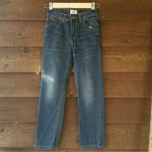 Hudson Kaite straight leg jeans girl's 8 medium wash - Picture 1 of 5