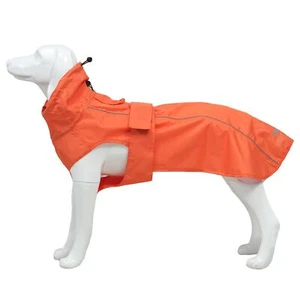 Waterproof Dog Raincoat with Reflective Strip Adjustable Breathable Rain Coat... - Picture 1 of 6