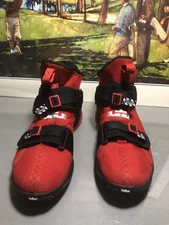 Nike Shoes Mens Sz 13 Lebron Soldier 13 SFG Basketball Sneakers AR4225-600 Red