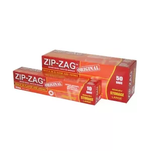 Zip Zag Odour Control Smell Proof Bags - Large & Extra Large - Hydroponics - Picture 1 of 2