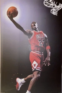 Vintage 1997 MICHAEL JORDAN Poster #6122 NOS!! - Picture 1 of 5