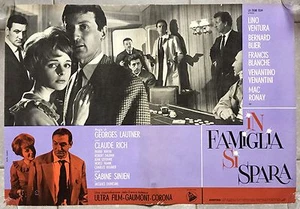 Italian poster LES TONTONS FLINGUEURS Blier GEORGES LAUTNER Lino Ventura - Picture 1 of 1