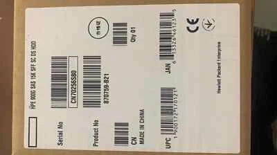 1pcs For HP 900GB SAS 12G 15K ENT 2.5" DS HDD 870759-B21 870795-001 - Image 1 of 4