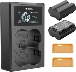 SmallRig Camera Battery Charger Set for NP-W235 for FUJIFILM X-T4/X-T5/X-S20 - Picture 1 of 10