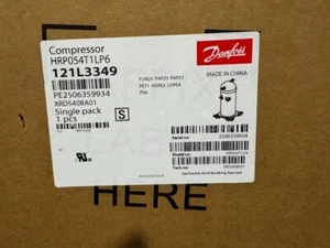 Danfoss Scroll compressor, HRP054T1LP6 208-230/1/60hz R407c - Picture 1 of 5