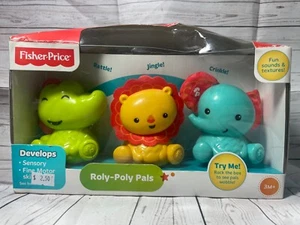 NEU IM KARTON - Fisher-Price Roly-Poly Freunde Säugling Spielzeug Sensorische Motorische Entwicklung - Bild 1 von 4