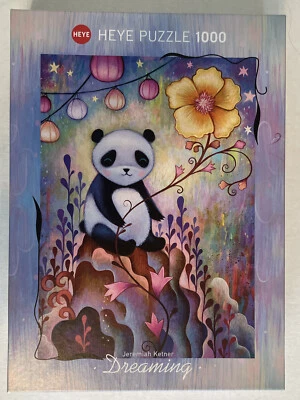 Panda Naps Jigsaw Puzzle 1000 Piece Heye Dreaming Complete Excellent - Image 1 of 3