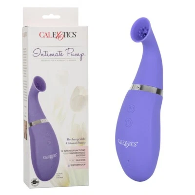 Silicone Rechargeable Pussy Vaginal Clitoral Pump Sucker Sex-toys for Women - Image 1 of 4