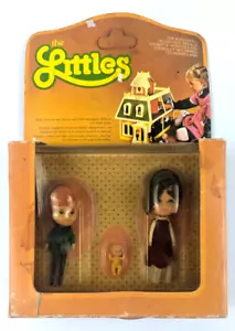 The Littles Family Nº 1925 Mattel 1980 Mr and Mrs With Baby - Imagen 1 de 11