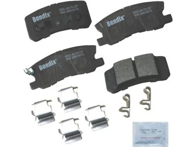 Juego de pastillas de freno traseras Bendix 58327YMBX 2002 2003 para Mitsubishi Montero 2001-2006 Foto 1 de 2