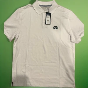 Jets Vineyard Vines weißes Piqué-Polo - Bild 1 von 1