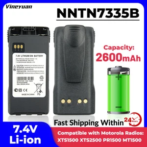 1PC 2800mAh NNTN7335B Akumulator litowo-jonowy do Motorola XTS1500 XTS2500 PR1500 MT1500 - Zdjęcie 1 z 12