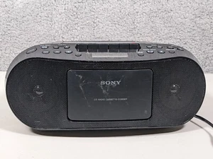 Sony CFD-S50 BOOMBOX CD AM/FM RADIO CASSETTE-CORDER CD R/RW PLAYBACK MP3 - Picture 1 of 8