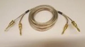 Cavo altoparlante rame senza ossigeno 15 piedi 14 AWG OFC con spine a banana oro - Foto 1 di 1