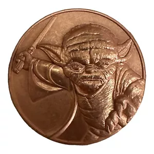 Tarjetas de juego de monedas de béisbol de colección de Star Wars Yoda para películas - Imagen 1 de 3
