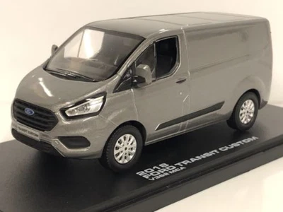 2018 Ford Transit Custom V362 MCA Grigio Magnetico Scala 1:43 Greenlight 51274 - Immagine 1 di 4