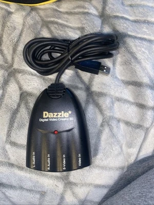 Dazzle - DVC-80 Digital Video Creator DVC 80 Video Capture Device AV USB Cable - Image 1 of 2