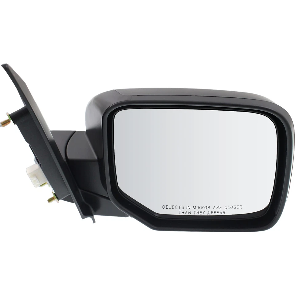 Espejo retrovisor lateral eléctrico negro pasajero derecho derecho para Honda Pilot 09-13 Foto 1 de 4