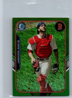 Bowman #FFM-BSW 2015 Blake Swihart The Farm's Finest Minis Green Shimmer #/99 Foto 1 de 2