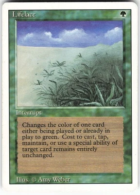 Lifelace R Revised Edition 3ED  MTG HP - Image 1 of 2