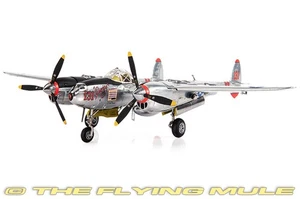 JC Wings 1:72 P-38J Lightning USAAF 475th FG, 431st FS Tommy McGuire Pudgy IV - Picture 1 of 6