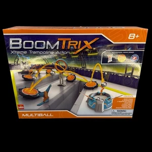 BoomTrix Extreme Trampoline Action Showdown Goliath Multiball Ramps NIB - Picture 1 of 8
