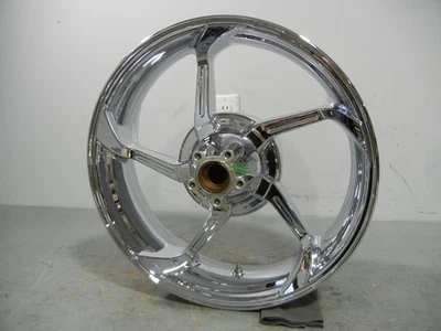 Harley-Davidson CVO Street Glide Aggressor 2015 rueda trasera 18" x 5" cromada, usada Foto 1 de 4