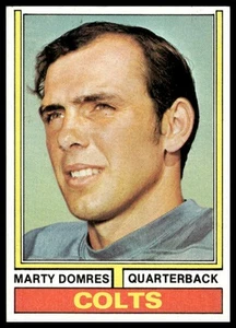 1974 Topps #146 Marty Domres Baltimore Colts - Picture 1 of 2