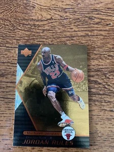 1998-99 Upper Deck Ovation #J2 MICHAEL JORDAN Jordan Rules Chicago Bulls - Picture 1 of 2