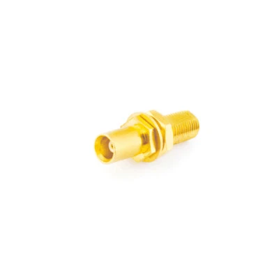 MCX Jack to Jack Female Bulkhead straight RF CONNECTOR Adapter for Wireless - Image 1 of 3