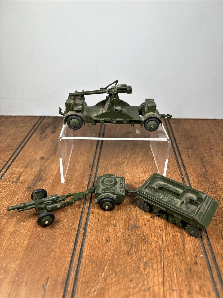 Rare Pre-War Dinky/Meccano #162 18-POUNDER QUICK FIRING FIELD UNIT Metal Toy - Image 1 of 4