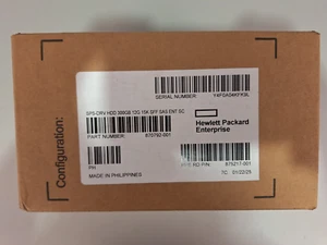 HPE 300GB 12G SAS 15K SFF SC Disk - 870792-001 (870753-B21 / 867254-001) *NIB* - Photo 1/5