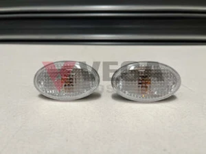 Clear Side Indicator (2-peice) to suit Subaru Impreza WRX STi GDA GDB 02-07 8440 - Picture 1 of 4