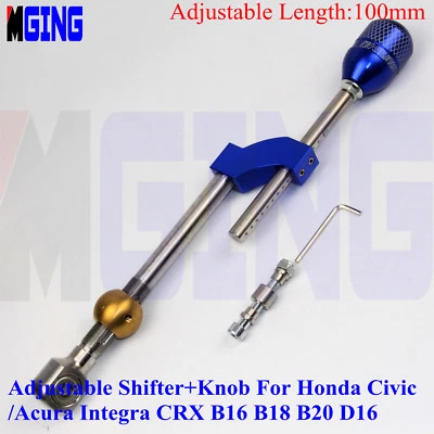 Short Shifter Gear Knob Integra For Honda Civic  Acura CRX B16 B18 B20 D16 - Image 1 of 3