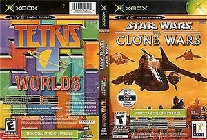 Star Wars The Clone Wars Tetris Worlds Online Edition Combo (Xbox) COMPLETE - Picture 1 of 1