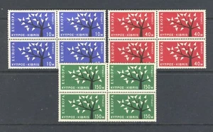 EU - EUROPA C.E.P.T. - 1962 CYPRUS bloc of 4 MNH - Picture 1 of 1