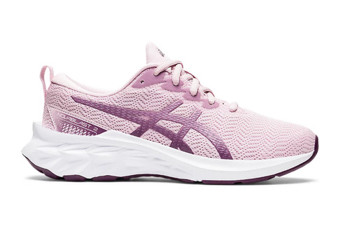 Scarpe da corsa ASICS Big Kids 6 NOVABLAST™ 2 GS (scuola elementare) in appena rosa